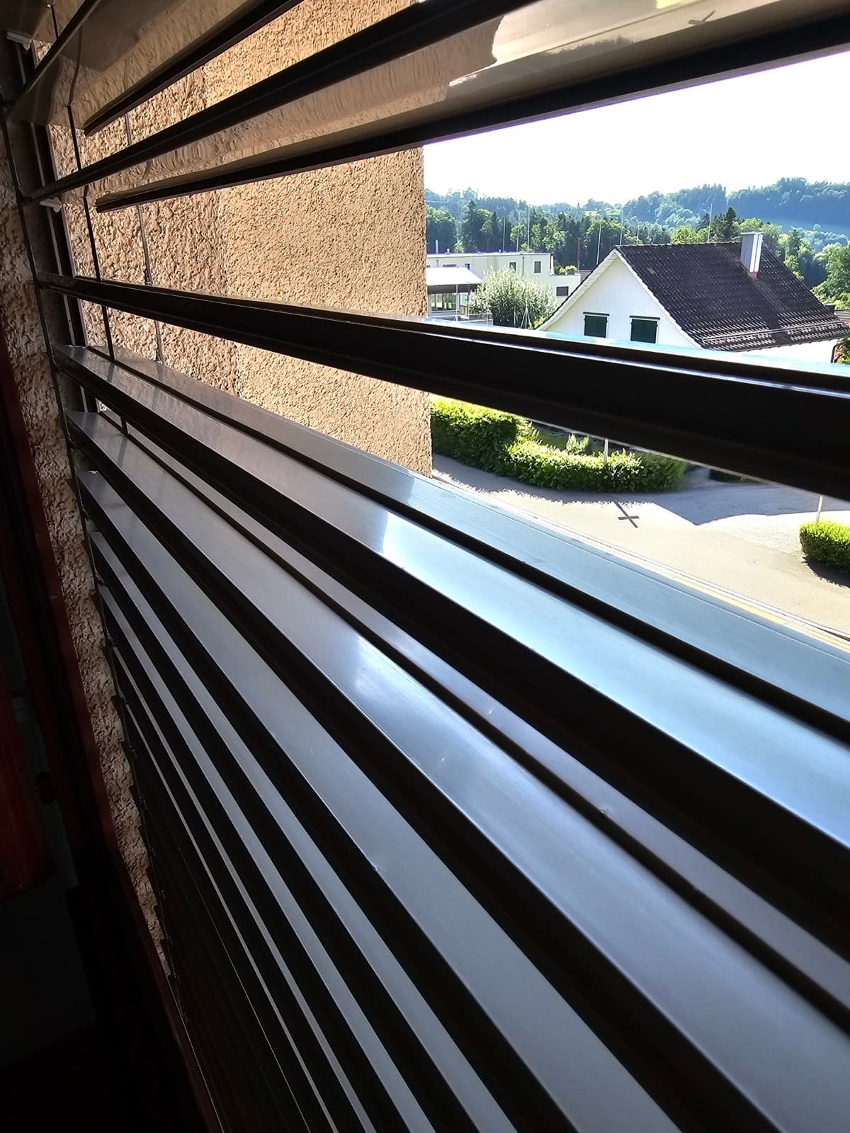 Fensterreinigung after professional service
