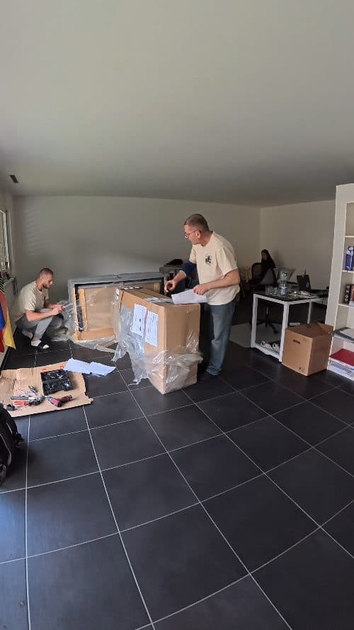 Umzugsservice before professional service