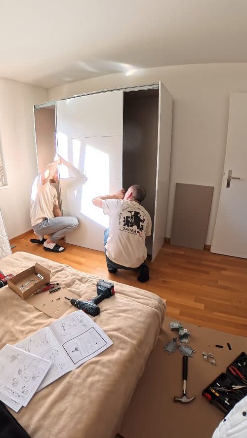 Umzugsservice before professional service